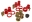 Picture of Energy Suspension 75-80 Chevy Monza Red Rear Control Arm Bushing Set w- Thrust Washer