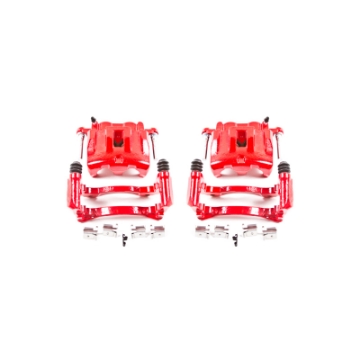 Picture of Power Stop 99-04 Jeep Grand Cherokee Front Red Calipers w-Brackets - Pair