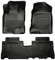 Picture of Husky Liners 12-13 Chevrolet Captiva Sport Weatherbeater Series Black Front & 2nd Seat Floor Liners