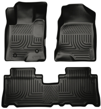 Picture of Husky Liners 12-13 Chevrolet Captiva Sport Weatherbeater Series Black Front & 2nd Seat Floor Liners