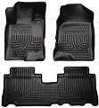 Picture of Husky Liners 12-13 Chevrolet Captiva Sport Weatherbeater Series Black Front & 2nd Seat Floor Liners