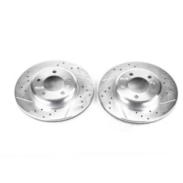 Picture of Power Stop 2000 BMW 323i Front Evolution Drilled & Slotted Rotors - Pair