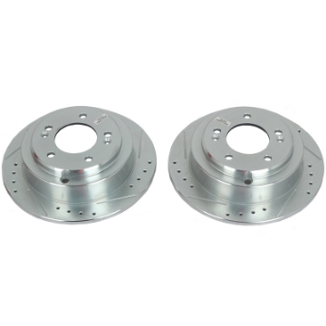 Picture of Power Stop 04-06 Kia Amanti Rear Evolution Drilled & Slotted Rotors - Pair