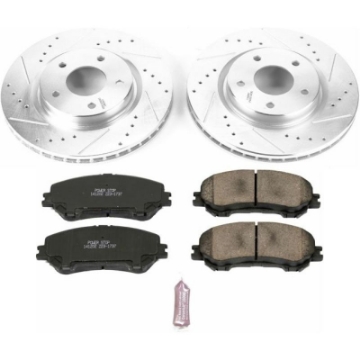 Picture of Power Stop 14-19 Nissan Rogue Front Z23 Evolution Sport Brake Kit