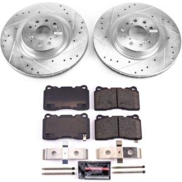 Picture of Power Stop 17-19 Honda Civic Front Z23 Evolution Sport Brake Kit