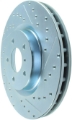 Picture of StopTech Select Sport Nissan Slotted and Drilled Left Front Rotor