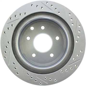 Picture of StopTech Select Sport Nissan Slotted and Drilled Right Rear Rotor