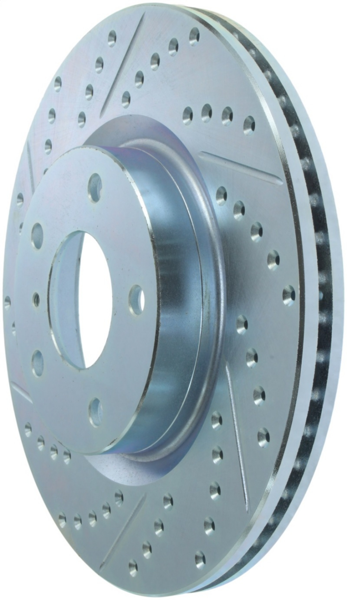 Picture of StopTech Select Sport Nissan Slotted and Drilled Right Front Rotor
