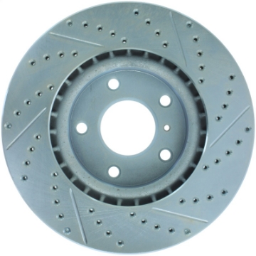 Picture of StopTech Select Sport Nissan Slotted and Drilled Right Front Rotor