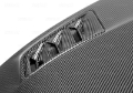 Picture of Seibon 06-10 Honda Civic 4 Door JDM - Acura CSX FD1-2-3-5 MG II Carbon Fiber Hood