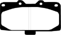 Picture of EBC 89-95 Nissan Skyline R32 2-6 Twin Turbo GT-R Redstuff Front Brake Pads