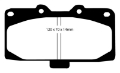 Picture of EBC 89-95 Nissan Skyline R32 2-6 Twin Turbo GT-R Yellowstuff Front Brake Pads