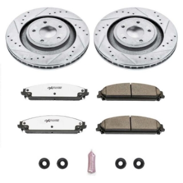 Picture of Power Stop 13-14 Chrysler 200 Front Z26 Street Warrior Brake Kit