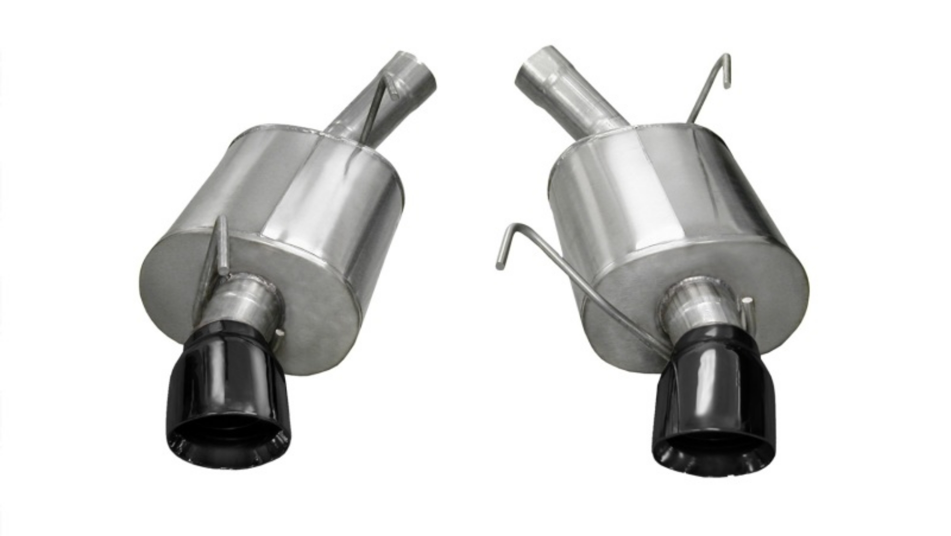 Picture of Corsa 2005-2010 Ford Mustang Shelby GT500 5-4L V8 Black Sport Axle-Back Exhaust