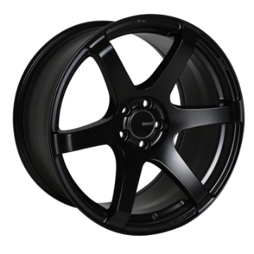 Picture of Enkei T6S 17x8 45mm Offset 5x114-3 Bolt Pattern 72-6 Bore Matte Black Wheel