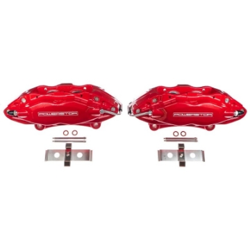 Picture of Power Stop 07-14 Ford Mustang Front Red Calipers w-o Brackets - Pair