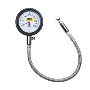 Picture of Autometer NASCAR Performance 60PSI Lo-Pressure Tire Pressure Gauge