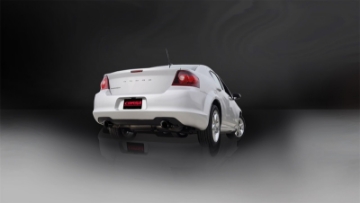 Picture of Corsa 2011-2014 Chrysler 200-Dodge Avenger V6 Black Sport Cat-Back Exhaust
