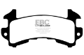 Picture of EBC 89-97 Chevrolet Blazer 4-3 S-10 2 Wheel ABS 2WD Greenstuff Front Brake Pads