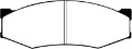 Picture of EBC 89-97 Nissan Pick-up 4 Cyl Greenstuff Front Brake Pads