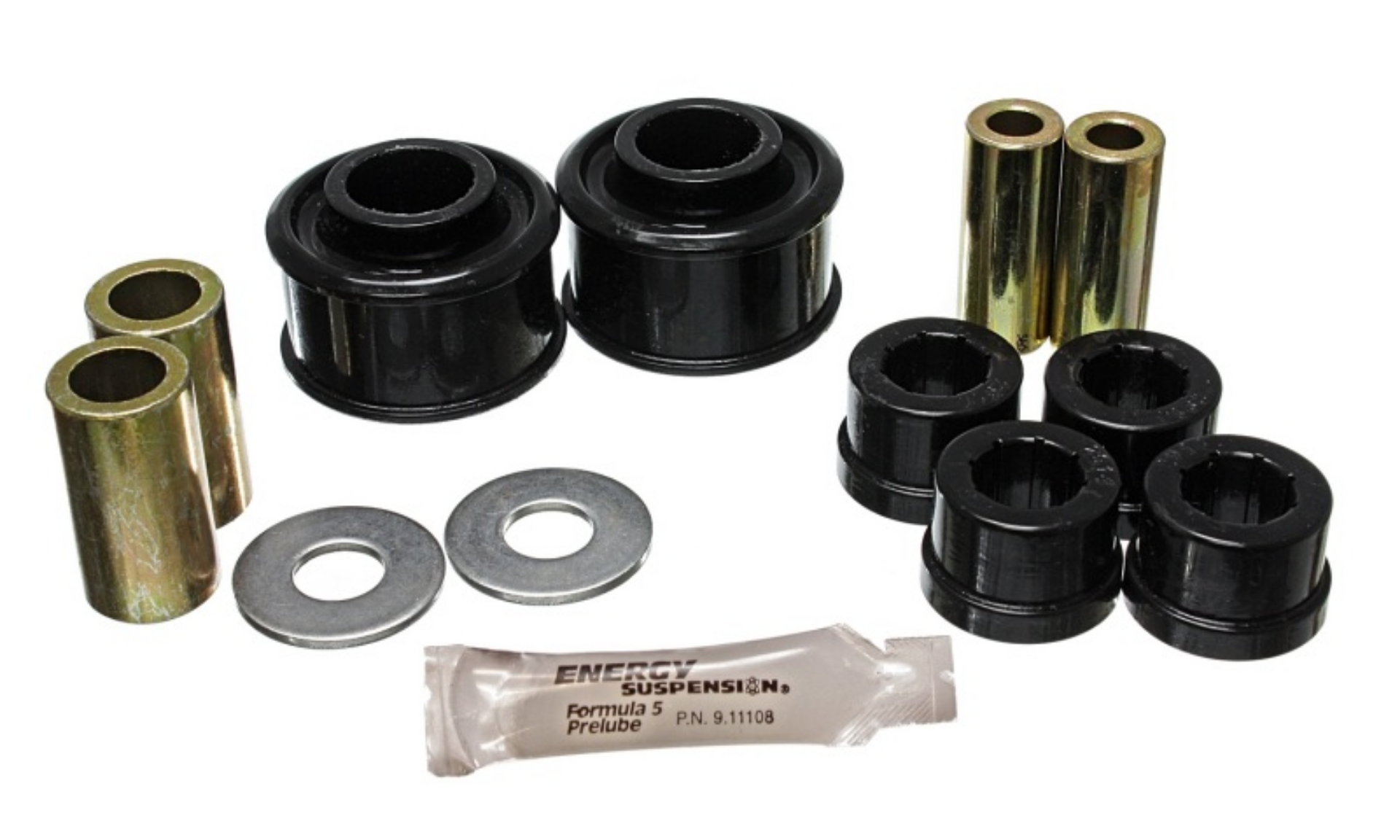 Picture of Energy Suspension Subaru Crosstrek-Forester-Impreza-Legacy-WRX Black Front Control Arm Bushing Set