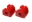 Picture of Energy Suspension 08-14 Subaru WRX Red 16mm Rear Sway Bar Bushing and End Link Set