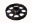 Picture of Torque Solution Lightweight Crank Pulley Black: Hyundai Genesis Coupe 3-8 2010+