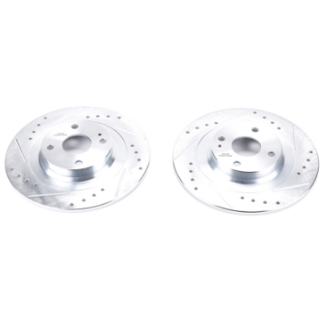 Picture of Power Stop 17-19 Fiat 124 Spider Rear Evolution Drilled & Slotted Rotors - Pair