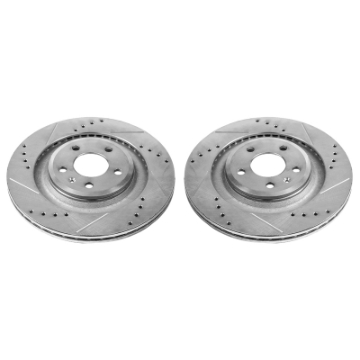 Picture of Power Stop 10-11 Audi S4 Rear Evolution Drilled & Slotted Rotors - Pair
