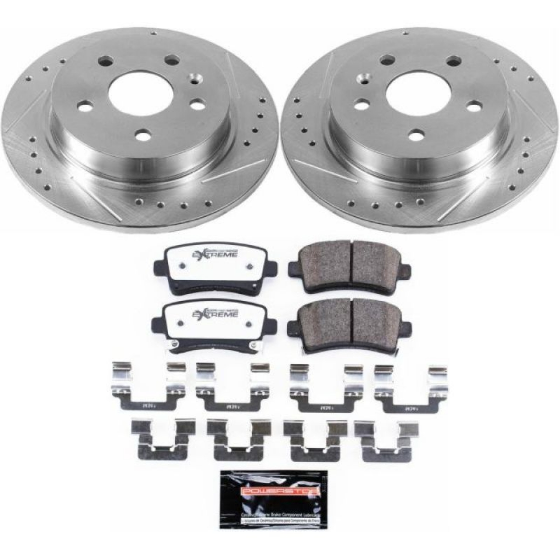 Picture of Power Stop 12-16 Buick LaCrosse Rear Z26 Street Warrior Brake Kit