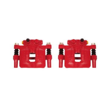 Picture of Power Stop 11-14 Chrysler 200 Rear Red Calipers w-Brackets - Pair