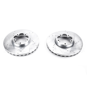 Picture of Power Stop 15-19 Ford Transit-350 HD Front Evolution Drilled & Slotted Rotors - Pair