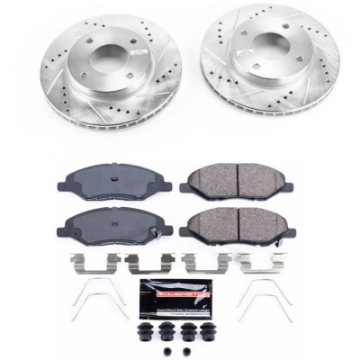Picture of Power Stop 09-11 Nissan Versa Front Z23 Evolution Sport Brake Kit