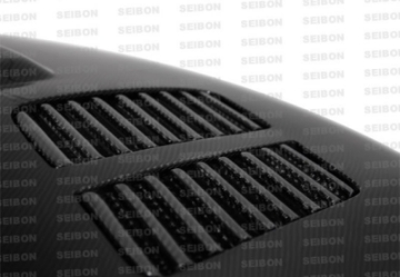 Picture of Seibon 09-11 BMW 3 Series 4dr Exc M3 GTR-Style Carbon Fiber Hood