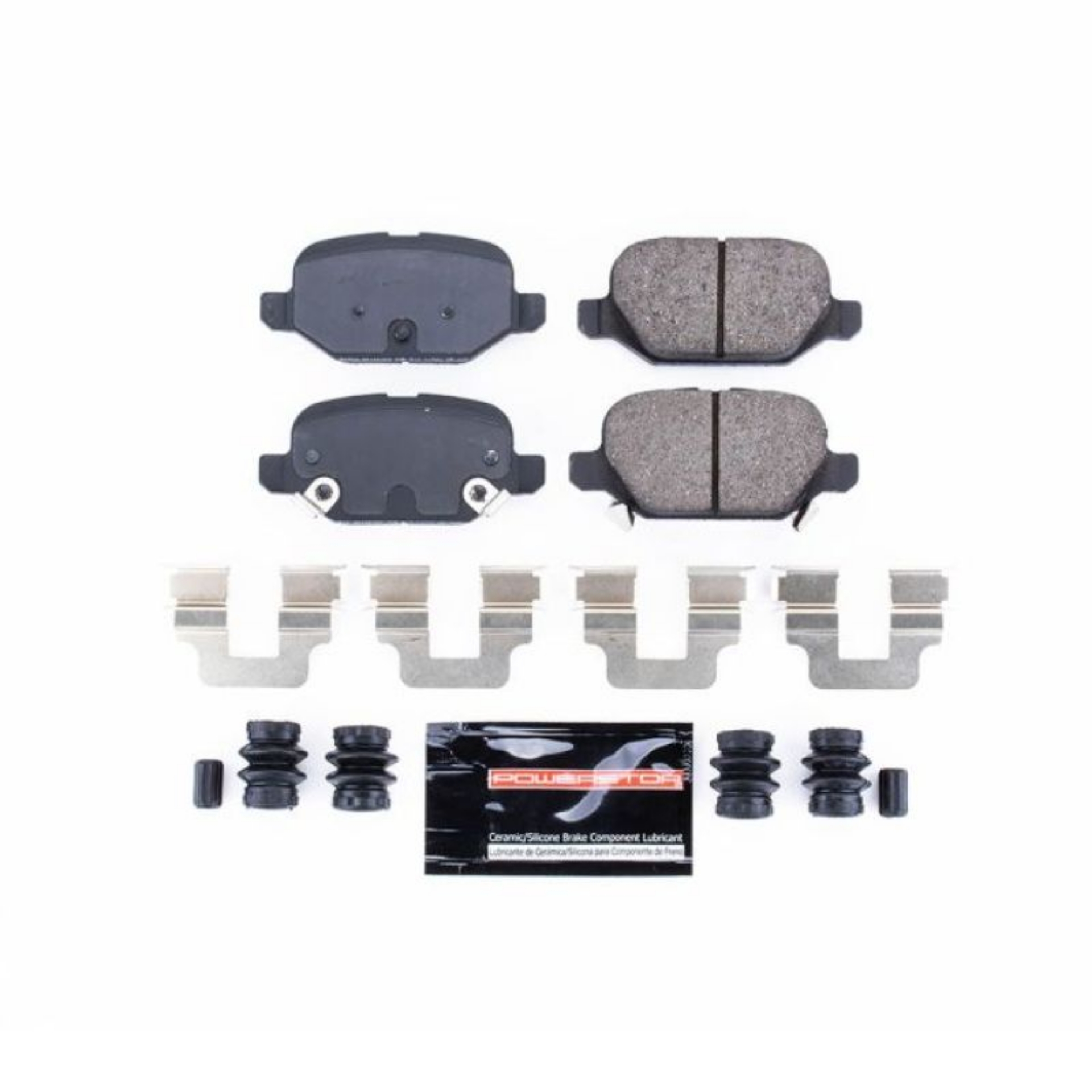 Picture of Power Stop 13-17 Fiat 500 Rear Z23 Evolution Sport Brake Pads w-Hardware