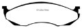 Picture of EBC 90-91 Jeep Cherokee 2-5 4WD Greenstuff Front Brake Pads