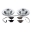Picture of Power Stop 04-10 BMW X3 Rear Z23 Evolution Sport Brake Kit