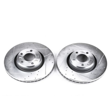Picture of Power Stop 05-11 Audi A6 Front Evolution Drilled & Slotted Rotors - Pair