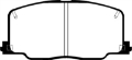 Picture of EBC 90-91 Lexus ES250 2-5 Greenstuff Front Brake Pads