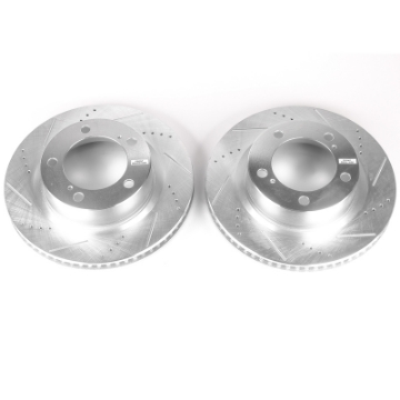 Picture of Power Stop 08-11 Lexus LX570 Front Evolution Drilled & Slotted Rotors - Pair