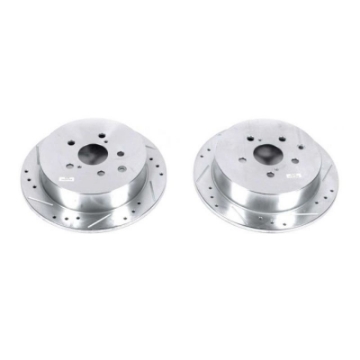 Picture of Power Stop 10-15 Lexus RX350 Rear Evolution Drilled & Slotted Rotors - Pair