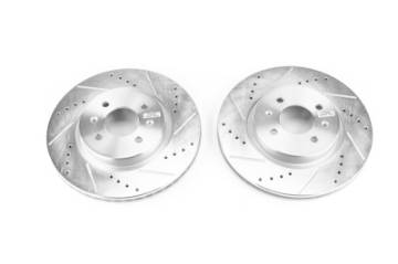 Picture of Power Stop 2018 Hyundai Accent Front Evolution Drilled & Slotted Rotors - Pair
