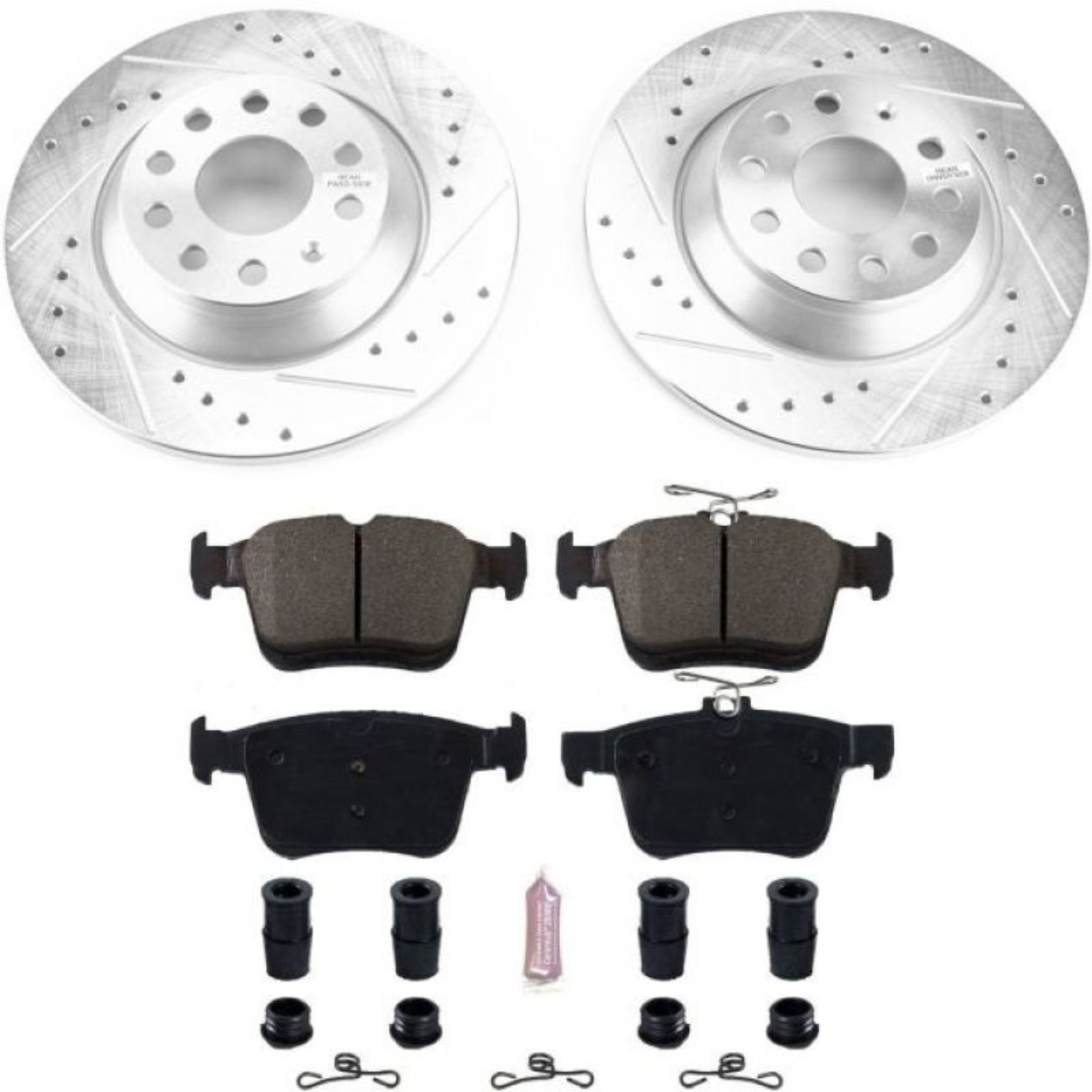 Picture of Power Stop 16-18 Audi TT Quattro Rear Z23 Evolution Sport Brake Kit