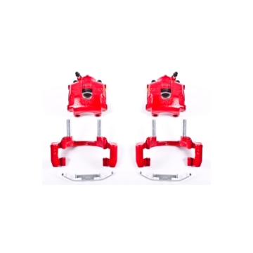 Picture of Power Stop 2000 BMW 323Ci Rear Red Calipers w-Brackets - Pair