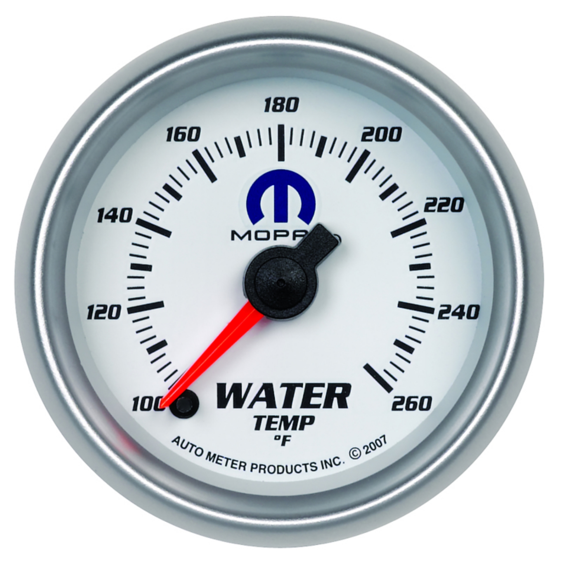 Picture of Autometer Mopar 52-4mm SSE 100-260 Degree F Water Temperature Gauge