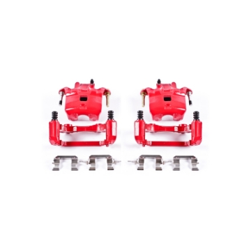 Picture of Power Stop 02-04 Infiniti I35 Front Red Calipers w-Brackets - Pair