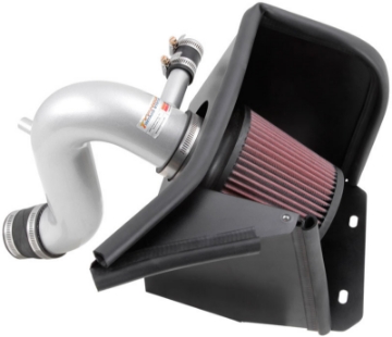 Picture of K&N 69 Series Typhoon Performance 13 Chrysler-Dodge 200-Avenger 2-4L Silver Cold Air Intake Kit
