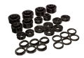 Picture of Energy Suspension 99-07 Ford F-250-F-350 SD 2-4WD Crew Cab Body Mount Set - Black
