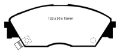 Picture of EBC 90-92 Honda Civic CRX 1-6 Si Yellowstuff Front Brake Pads