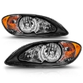 Picture of ANZO 2008-2016 International Prostar Crystal Headlights Black Housing OE Replacement
